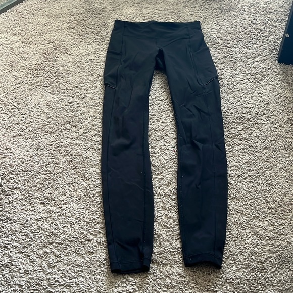 lululemon athletica Pants - Lululemon Mid-Rise Pant with pockets 28”
